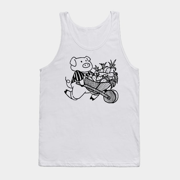 Hand Drawn Cute Animals Tank Top by Wanderer Bat